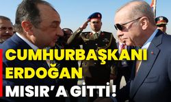 Cumhurbaşkanı Erdoğan, Mısır’a gitti!