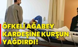 Öfkeli ağabey kardeşine kurşun yağdırdı!