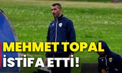 Mehmet Topal istifa etti!