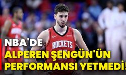 NBA'de Alperen Şengün'ün performansı yetmedi!