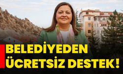 Belediyeden ücretsiz destek!