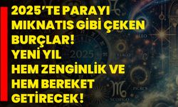 2025’te parayı mıknatıs gibi çeken burçlar! Yeni yıl hem zenginlik ve hem bereket getirecek!