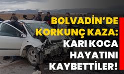 Bolvadin’de korkunç kaza: Karı koca hayatını kaybettiler!