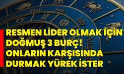 Resmen lider olmak için doğmuş 3 burç! Onların karşısında durmak yürek ister