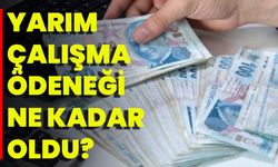 Yarım Çalışma Ödeneği Ne Kadar Oldu?