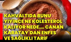 Kahvaltıda bunu yiyince ne kolesterol kalıyor nede…. Canan Karatay’dan enfes ve sağlıklı tarif