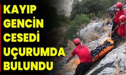 Kayıp Gencin Cesedi Uçurumda Bulundu