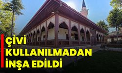 Çivi Kullanılmadan İnşa Edildi