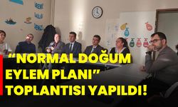 “Normal Doğum Eylem Planı” toplantısı yapıldı!