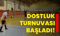 Dostluk turnuvası başladı!