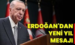 Erdoğan'dan Yeni Yıl Mesajı