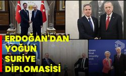 Erdoğan'dan Yoğun Suriye Diplomasisi