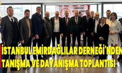 İstanbul Emirdağlılar Derneği'nden Tanışma ve Dayanışma Toplantısı