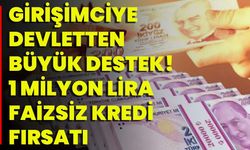 Girişimciye Devletten Büyük Destek! 1 Milyon Lira Faizsiz Kredi Fırsatı