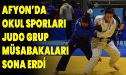 Afyonkarahisar’da Okul Sporları Judo Grup Müsabakaları Sona Erdi