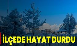 İlçede Hayat Durdu