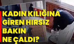 Kadın Kılığına Giren Hırsız Bakın Ne Çaldı?