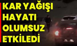 Kar Yağışı Hayatı Olumsuz Etkiledi