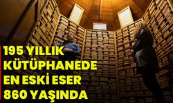 195 Yıllık Kütüphanede En Eski Eser 860 Yaşında