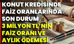 Konut Kredisinde Faiz Oranlarında Son Durum: 3 Milyon TL’nin Faiz Oranı Ve Aylık Ödemesi