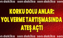 Korku Dolu Anlar: Yol Verme Tartışmasında Ateş Açtı