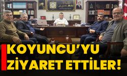 Koyuncu’yu ziyaret ettiler!