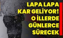 Lapa lapa kar geliyor! O illerde günlerce sürecek