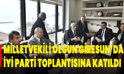 Milletvekili Olgun, Giresun’da İyi Parti Toplantısına Katıldı