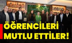 Öğrencileri mutlu ettiler!