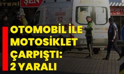 Tavşanlı’da otomobil ile motosiklet çarpıştı: 2 yaralı