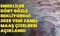 Emekliler dört gözle bekliyordu! 2025 Yeni zamlı maaş çizelgesi açıklandı