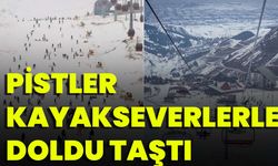 Pistler Kayakseverlerle Doldu Taştı