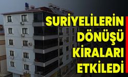 Suriyelilerin Dönüşü Kiraları Etkiledi