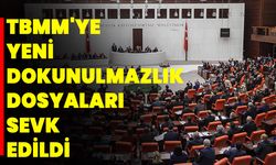 TBMM'ye yeni dokunulmazlık dosyaları sevk edildi