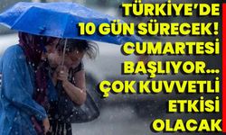 Türkiye’de 10 Gün Sürecek! Cumartesi Başlıyor… Çok Kuvvetli Etkisi Olacak