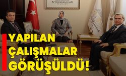 Yapılan çalışmalar görüşüldü!