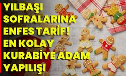 Yılbaşı Sofralarına Enfes Tarif! En Kolay Kurabiye Adam Yapılışı