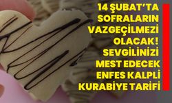 14 Şubat’ta sofraların vazgeçilmezi olacak! Sevgilinizi mest edecek enfes kalpli kurabiye tarifi