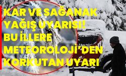 Kar ve sağanak yağış uyarısı! Bu illere Meteoroloji’den korkutan uyarı