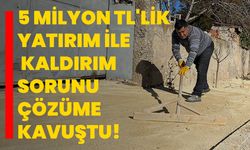 5 Milyon TL'lik Yatırım ile Kaldırım Sorunu Çözüme Kavuştu!