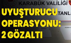 Uyuşturucu Operasyonu: 2 Gözaltı