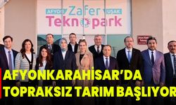 Afyonkarahisar’da Topraksız Tarım Başlıyor