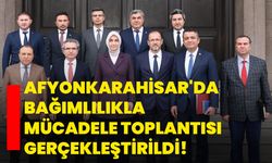 Afyonkarahisar'da Bağımlılıkla Mücadele Toplantısı Gerçekleştirildi!