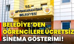 Belediye’den öğrencilere ücretsiz sinema gösterimi!