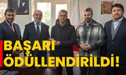 Başarı ödüllendirildi!