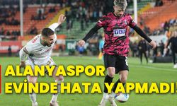 Alanyaspor evinde hata yapmadı!