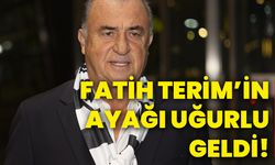 Fatih Terim’in ayağı uğurlu geldi!