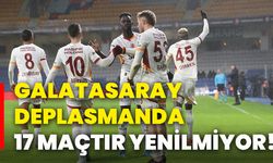 Galatasaray, deplasmanda 17 maçtır yenilmiyor!