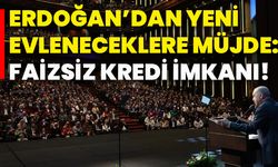 Erdoğan’dan yeni evleneceklere müjde: Faizsiz kredi imkanı!