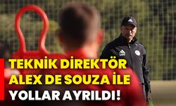 Teknik Direktör Alex De Souza ile yollar ayrıldı!